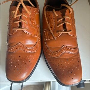 Tag Tan Brogue Men's Oxfords